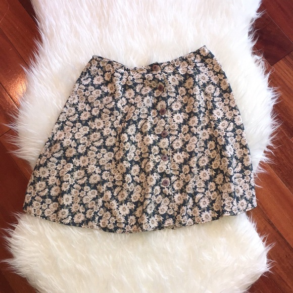 Express Dresses & Skirts - Express Flower Skirt 3/4